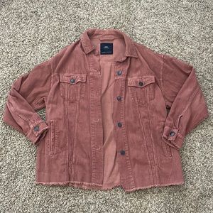 Zara Corduroy Lightweight Jacket